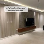 تركيب بديل الخشب للجدران في العين